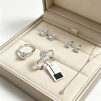 Étiquette RFID UHF pour bijoux, étiquette intelligente imperméable, autocollant imprimable pour bagues, montres, suivi