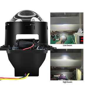 Đèn pha chiếu sáng siêu sáng 3.0 inch Bi-<span class=keywords><strong>LED</strong></span> CLC6 100W 20000LM, lắp đặt thay thế đèn pha ô tô, đèn pha <span class=keywords><strong>LED</strong></span> xe máy - Product Image 4