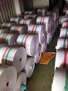 Rollo de Tela Tejida de Polipropileno Virgen Blanco para Fabricación de Sacos, de 19 a 62 Pulgadas - Product Image 2