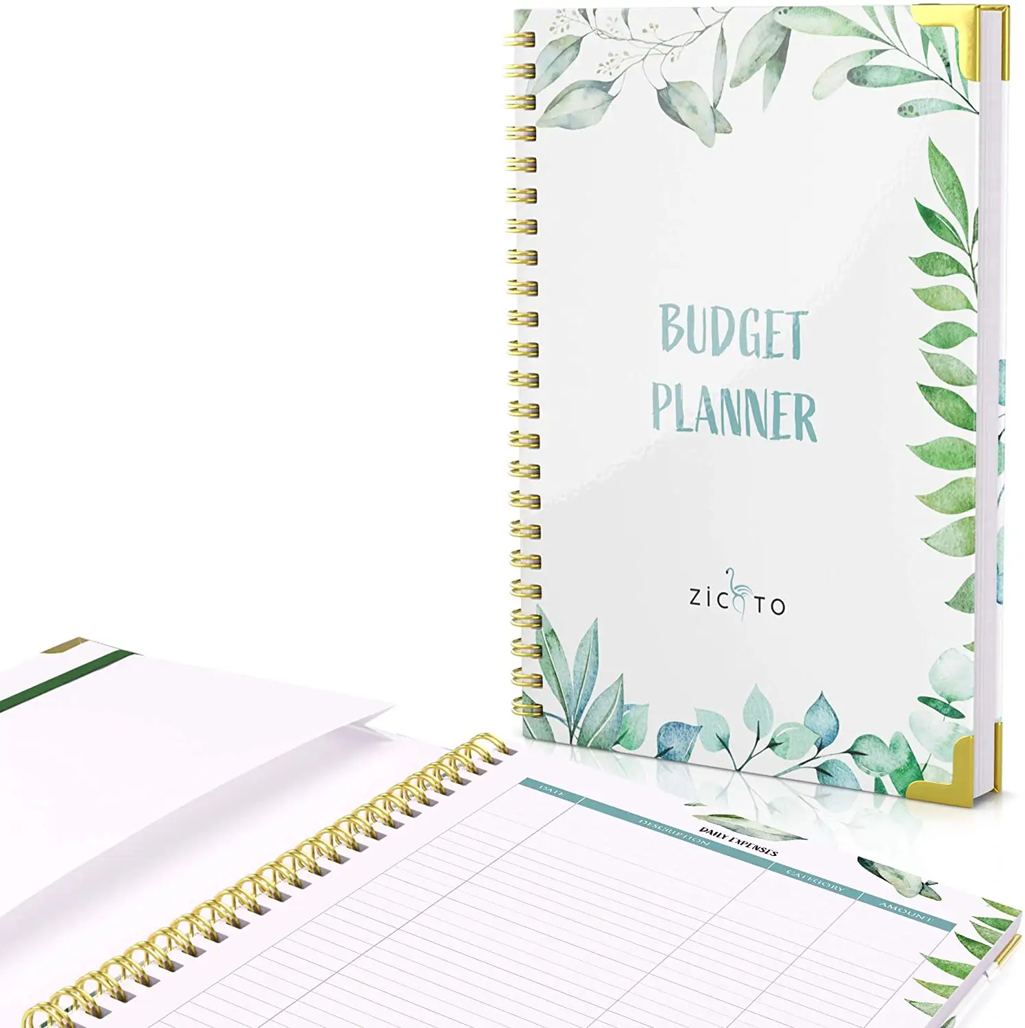 Spiraal Notebook Custom Maandelijkse Financiële Budget Planner Journal Boek Afdrukken