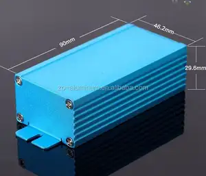 Caja impermeable Recinto de fundición a presión de aluminio Caja de perfil de aluminio Recinto extruido de aluminio