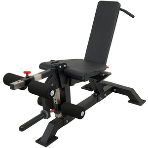 Chaise de musculation commerciale multifonctionnelle pour extension et flexion des jambes, réglable, en acier, 1600 mm, pour entraînement des quadriceps et des ischio-jambiers - Product Image 1