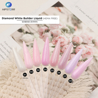 Nouveau Gel Polish BIAB Sans Hema Paillettes Gel Constructeur Liquide en Bouteille Gel Polish pour Ongles Sans Tpo Gel d'Extension pour Ongles