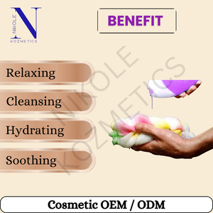 Gel Douche Lavande Doux Nettoyant Corporel Quotidien Parfum Rafraîchissant Hydratant Soin de la Peau Peau Douce Lisse et Éclatante - Product Image 3