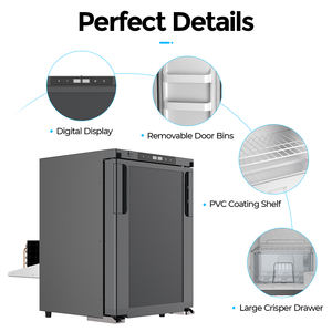 Alpicool AC 12V 24V 100L Motor Home Mini Compressor Portable Caravan Refrigerator Freezer RV Car Réfrigérateurs <span class=keywords><strong>avec</strong></span> fonction de refroidissement - Product Image 4