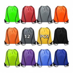 Diy Fitness Travel Backpack Bulk Women Men Recycled Color Eco-Friendly Branded Drawstring Backpack - Product Image 1
