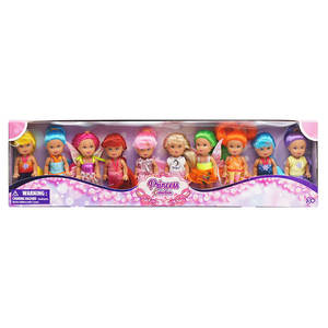 Poupées en vinyle de luxe de 10 cm, assorties, emballées en boîte ouverte, collection multi-styles, vente en gros en vrac - Product Image 3