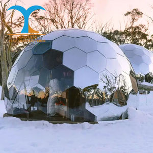 <span class=keywords><strong>Cabine</strong></span> de <span class=keywords><strong>douche</strong></span> extérieure Maison en verre <span class=keywords><strong>Tente</strong></span> dôme en nid d'abeille Tentes Camping Serre extérieure Serre - Product Image 1