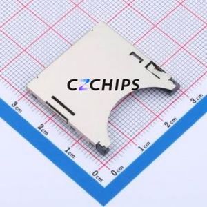 M6005-04 SD Card / Memory Card Connector SMD Connector ( Card Connection Type: Self-Return Type ) - Product Image 1