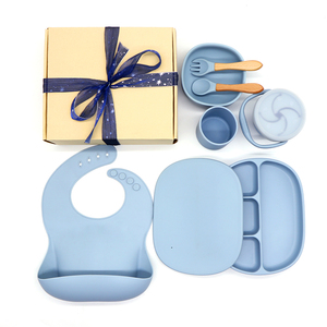 Bavoir d'ours <span class=keywords><strong>anti</strong></span>-déversement non toxique non renversé mini 360 bols et assiettes de voyage avec ventouse pour bébés ensemble de bols en silicone pour bébé - Product Image 3