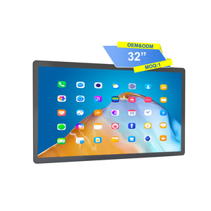 Giá rẻ 32 inch Android Tablet Wall Mount kinh doanh LCD hiển thị cảm ứng Bảng điều chỉnh hội nghị phòng họp Android Tablet PC - Product Image 1