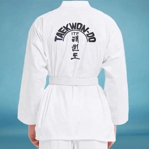 Uniforme de Taekwondo <span class=keywords><strong>Itf</strong></span> Personalizado de Fábrica con Tela Opcional, Dobok <span class=keywords><strong>Tkd</strong></span> <span class=keywords><strong>Itf</strong></span> - Product Image 5
