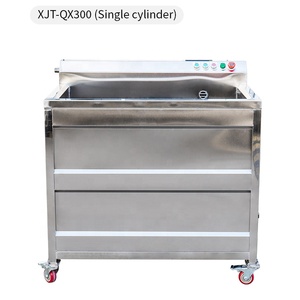 Machine industrielle de nettoyage à bulles entièrement automatique en acier inoxydable pour le lavage des feuilles des fruits et légumes - Product Image 2