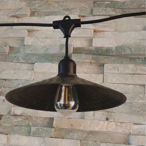 Guirnaldas de luces LED para exteriores, bombilla E26, impermeables, para decoración de patio, tienda de campaña y camping - Product Image 1