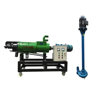 पोल्ट्री गोबर Dewatering मशीन/सुअर खाद चिकन खाद Extruder Dewatering, ठोस तरल विभाजक