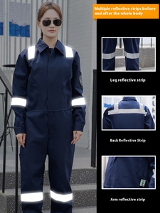 Tùy Chỉnh Chống-Tĩnh Ngọn Lửa Chống Cháy Chống-Scalding An Toàn Quần Áo Cho Cảng Hải Thép Thợ Hàn Làm Bông Làm Việc Quần Áo - Product Image 3