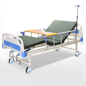 Cama de Hospital Heng Longhao BC-026, Ajustable con Manivela Simple o Doble, para Cuidado Médico - Product Image 1