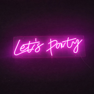 Good Price Custom pink Color Neon Letter <strong>Sign</strong> Led Neon <strong>Sign</strong> <strong>Lets</strong> Party LED Neon <strong>Sign</strong> - Product Image 3