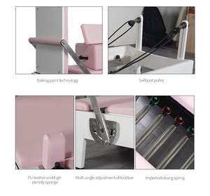 Máquina <span class=keywords><strong>Reformer</strong></span> de Pilates de Madera de Arce para Musculación y Uso Comercial en Estudio - Product Image 3