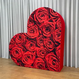 Arche en alliage d'aluminium 3D professionnelle 8x8 pieds - Support portable pour toile de fond de <span class=keywords><strong>mariage</strong></span>, <span class=keywords><strong>décoration</strong></span> d'événements d'anniversaire et de baby shower - Product Image 6