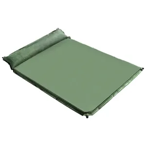 Version améliorée Coussin de couchage de camping respirant de haute qualité pour les longs voyages