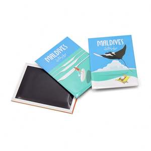 Imán de Foto con Impresión de Colombia y Maldivas, Botón Circular de Metal, Recuerdo, Imán para Refrigerador - Product Image 6