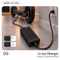 Chargeur intelligent 42V pour véhicules électriques à batterie au plomb, série E-bike, avec boîtier ABS ignifuge et protection de prise DC XLR GX16