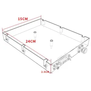 RF amplifikatörü modül 50w 50M-6GHz geniş bant kazanç amplifikasyon düşük gürültü orta güç frekansı radyo AMP modülü