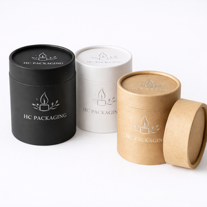 บรรจุภัณฑ์กล่องกระดาษทรงกลมแบบกำหนดเองสุดหรูสำหรับเทียนหอมอโรมาเธอราพี เทียนรีฟิลจากขี้ผึ้งถั่วเหลือง พิมพ์ลายตามสั่ง ผู้ผลิตแบบ OEM ODM - Product Image 6