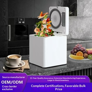 Broyeur de déchets alimentaires électrique avec fonction de remuage et de broyage automatique pour la compostation des résidus alimentaires - Product Image 2