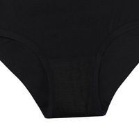 Grande taille taille haute sans couture coton entrejambe quatre couches étanche dames menstruel physiologique sous-vêtements stock en gros