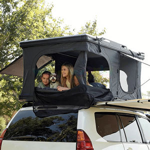 Tienda de Campaña Rígida para Techo de Auto, Carcasa Dura Ligera de Aluminio, Dachzelt Hartschale, Tienda de Campaña para Techo de Auto para Todas las Estaciones, para 3-4 Personas - Product Image 5