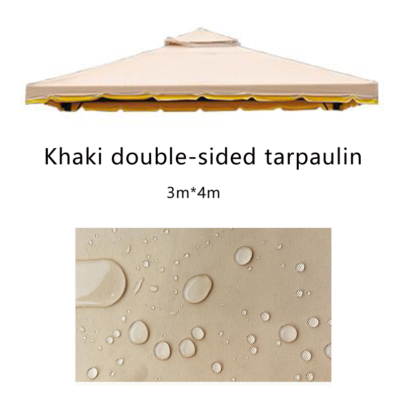 3*4m Khaki Double Dutch side