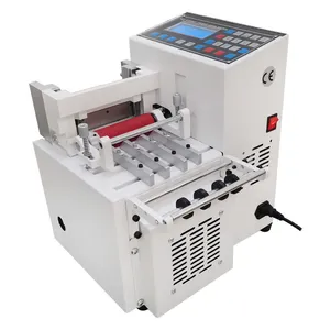 Máquina de corte de tubos termorretráctiles completamente automática, cortador de tubos de goma para manguera