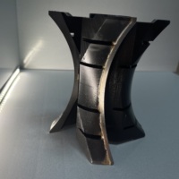 Pisau Pemotong Profil Setengah Lingkaran 2 Mata Pisau, Sudut Helix 25, Berlapis AlTiN, dari Paduan Tungsten Kobalt, Khusus untuk Industri Dirgantara RS Aerospace