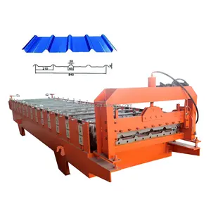 Good service factory directly supplier trapezoidal Steel roof panel wall metal Sheet roll forming machine