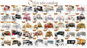 luxurious Wedding Horse Carriage Classical Pumpkin Horse Wagon White closed electric carriage - Product Image 5