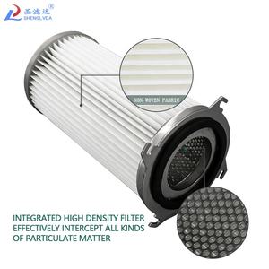 Geplooide industriële 4-gaats stoffilterpatroon 150x300mm - Hoog rendement luchtfilter voor stofafzuiger - Product Image 5