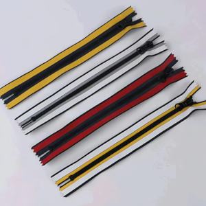 Cremallera fabricante color personalizado #5 pegamento diente resina apertura impermeable Nylon cremallera - Product Image 3