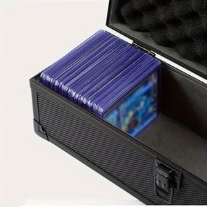 Boîte de rangement pour cartes de sport HGA & CSG (baseball, basketball) en aluminium FX avec fermeture à clip, haute qualité - Product Image 6