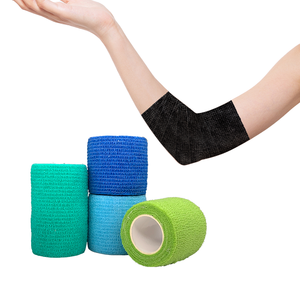 Bandage Cohésif Non Tissé Sans Latex, Bande Élastique Auto-Adhésive Flexible pour <span class=keywords><strong>la</strong></span> <span class=keywords><strong>Protection</strong></span> des Blessures Sportives et <span class=keywords><strong>la</strong></span> Respiration <span class=keywords><strong>de</strong></span> <span class=keywords><strong>la</strong></span> Peau - Product Image 4