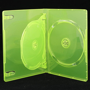 กล่องใส่แผ่นเกมส์ Xbox 360 แบบคู่ สีเขียว รุ่น SUNSHING Custom สำหรับใส่แผ่น CD/DVD  กล่องเก็บแผ่นวิดีโอเกมส์  วัสดุพลาสติก ป้องกันการกระแทก - Product Image 4