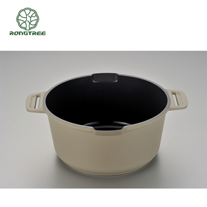 Pots de soupe en <span class=keywords><strong>aluminium</strong></span> coulé de Style classique Points Induction Fond Matière Couleur Céramique Revêtement antiadhésif Métal Non toxique - Product Image 6