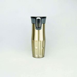 Modern Stainless Steel Tumbler Vacuum Insulated Travel Mug With Lid Double Wall Design For <b>Hot</b> <b>Cold</b> Drinks - Product Image 5