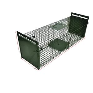 กรงดักจับสัตว์ขนาดใหญ่แบบปล่อยชีวิต ออกแบบสองประตู ปรับแต่งได้ - Product Image 5