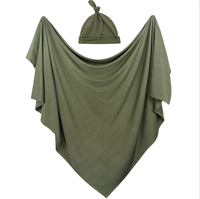 Couverture d'emmaillotage élastique douce pour bébé Serviette de bain pour nouveau-né et enfant en bas âge