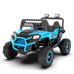 Coche Eléctrico Infantil de Juguete a Precio Económico, con Doble Puerta, de Plástico, para que los Bebés se Puedan Sentar y Conducir, Coche Eléctrico para Niños - Product Image 1