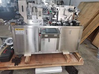 Machine d'emballage sous blister automatique à plat pour bonbons, capsules et comprimés, petite échelle, prix abordable, pour laboratoire