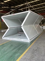 Installation rapide 20 pieds 40 pieds Maisons conteneurs préfabriquées pliantes Conteneur pliable Petites maisons préfabriquées Bureau de chantier