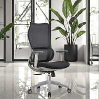 Chaise de bureau ergonomique moderne de luxe 2025 avec support lombaire réglable, rotation confortable à gravité zéro, capacité de charge de 250 livres
